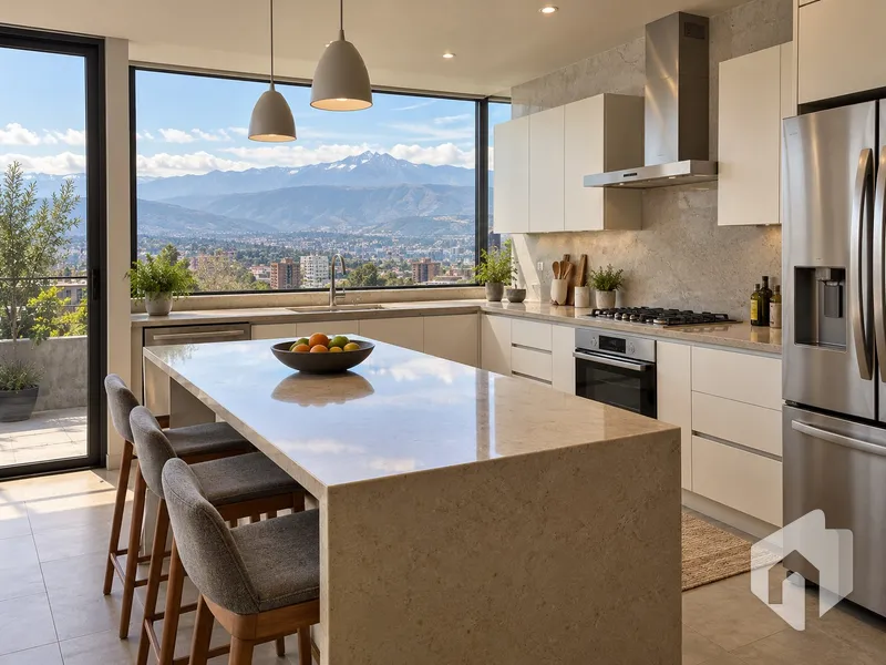 Penthouse con terraza en González Suárez: foto 3